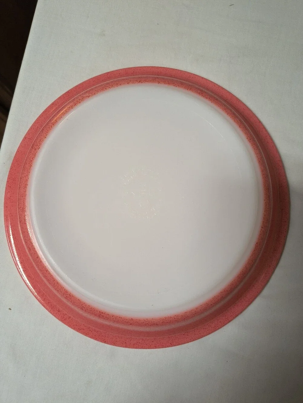 Vintage PYREX 209 8 1/2 Inch Pie Plate Flamingo Pink Ovenware Baking Dish USA